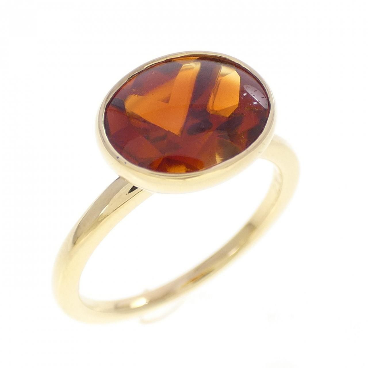 750YG シトリン リング 2.42CT