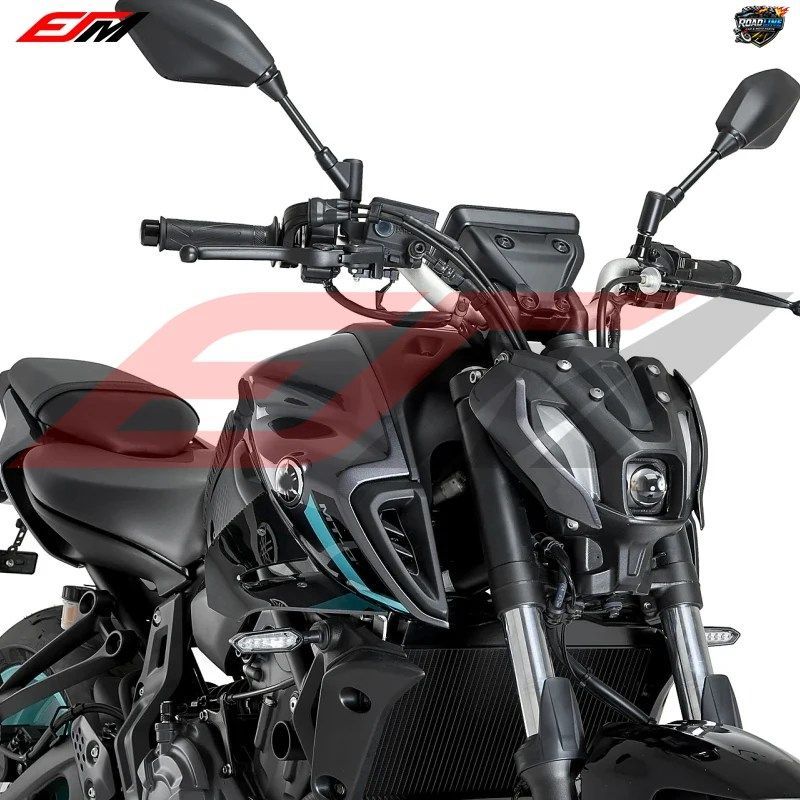ヤマハ MT-07 2021 - 24 MT07 21-24 MT07 21 モーターサイクル用ダウンフォーススポーツサイドスポイラーエアロダイナミックウィングディフ