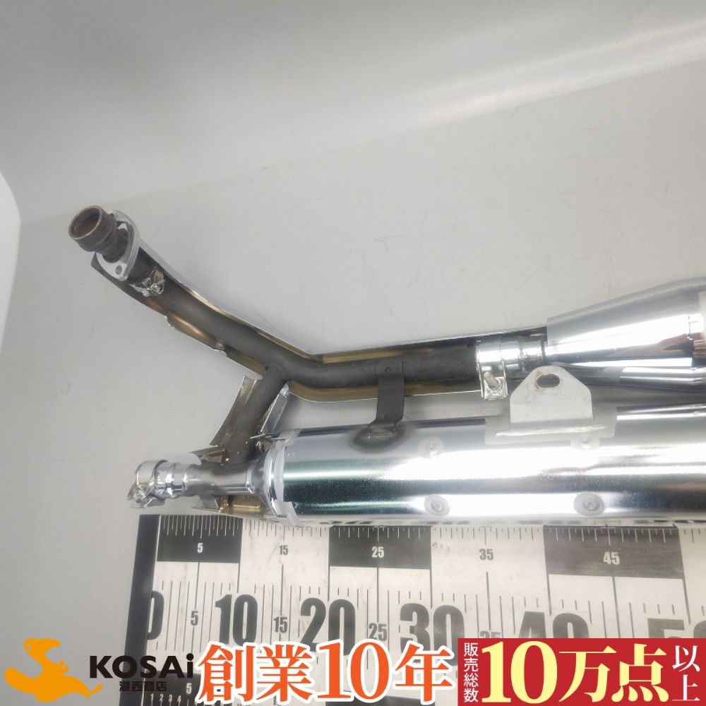ヤマハ　ドラッグスター400(VH01J) 　純正　マフラー サイレンサー エキパイ　4RT-1/5KP8-1/5KP8-2　前側エキパイ欠