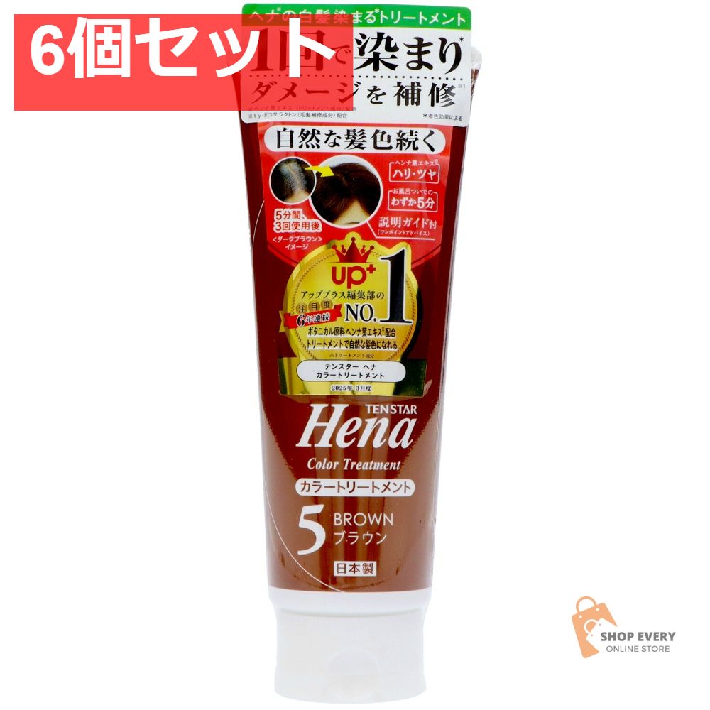 テンスター カラーTM ブラウン 250g 6個セット まとめ売り