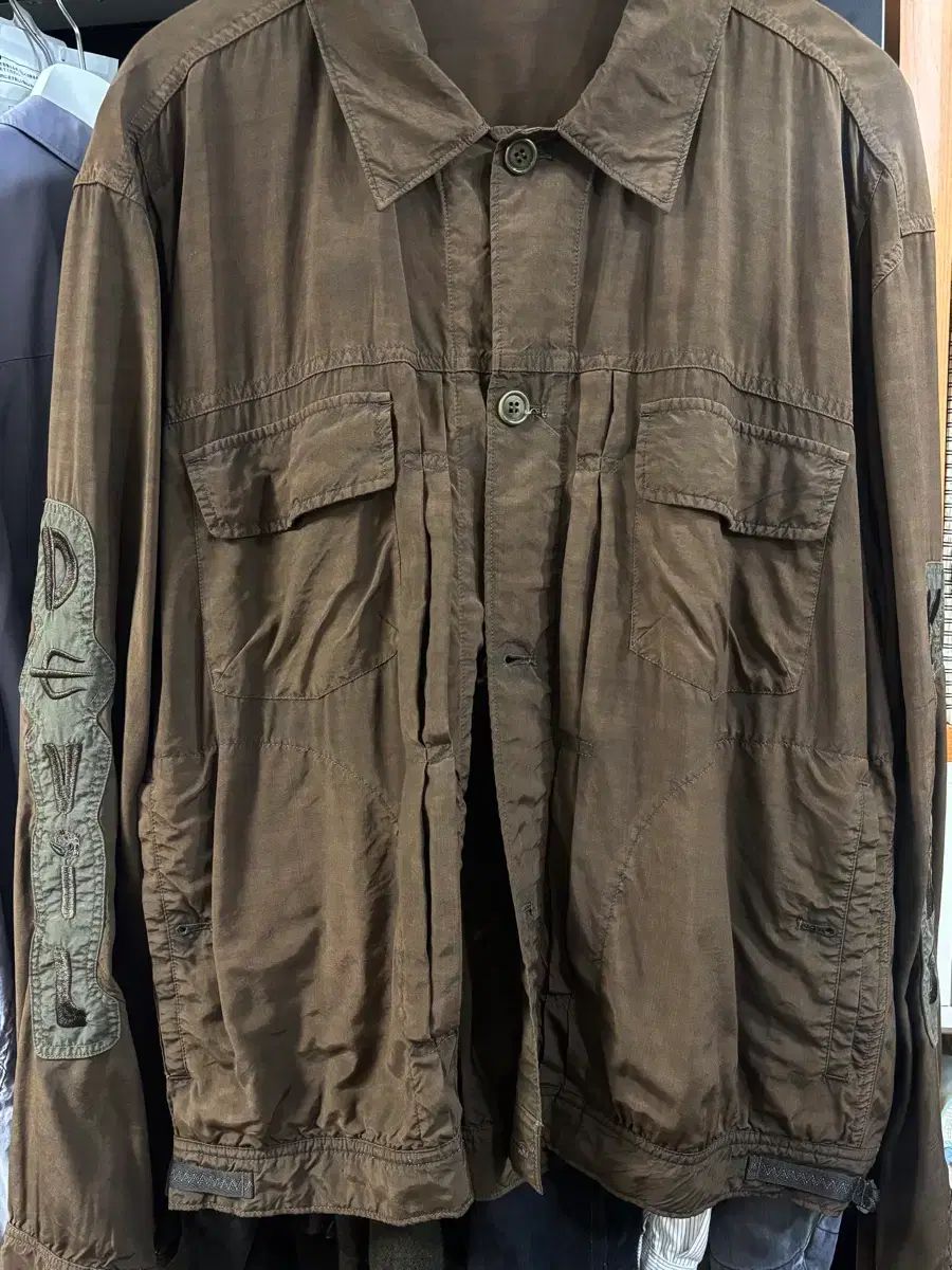 3)ポリテルPOLYTERU ホットHOT スタッフスタッフ レーヨンRAYON トラッカーTRACKER ブラウンBROWN