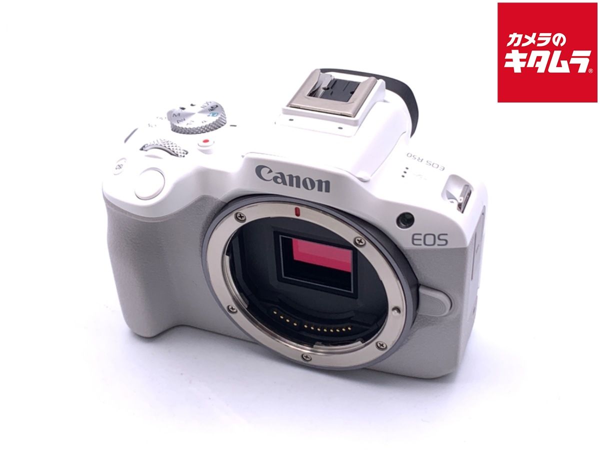 【中古】 【良品】 キヤノン EOS R50 ボディ ホワイト