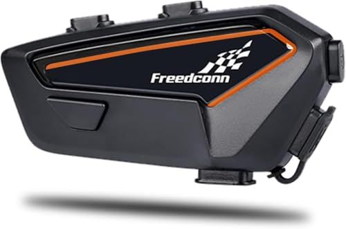 ★新品★FreedConn F1 バイク インカム Bluetooth5.1 ヘッドセット ヘルメット インターコム 48 時間稼働 CVC ノイズキャンセリング機能付き IP67 防水 オートバイ用ヘルメット ユニバーサルペアリング (1台)