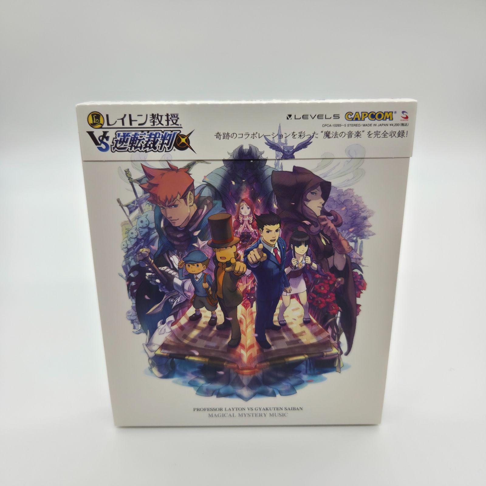 レイトン教授VS逆転裁判 魔法音楽大全 CD - メルカリ