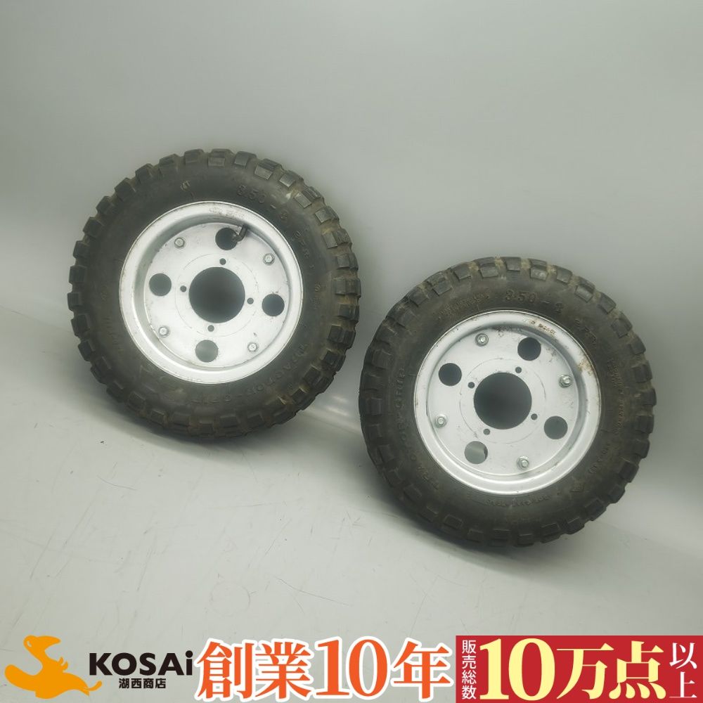ホンダ モンキー50(Z50J) 純正 ホイール タイヤ 前後セット 8-2.5 3.5