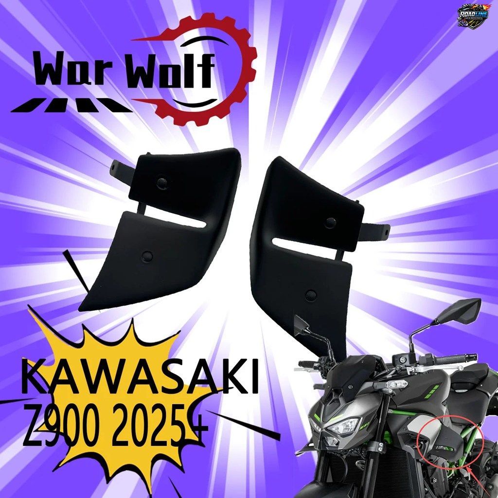 カワサキ Z900 Z900SE 2025-2026 用エアロダイナミックウィングレット、オートバイサイドスポイラー、ネイキッドバイクウィングスポイラー 7,377円