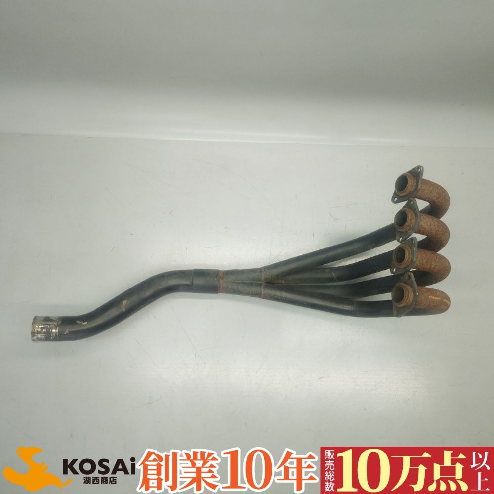カワサキ バリオス？ 社外 エキパイ エキゾーストパイプ 4in1 削れ有