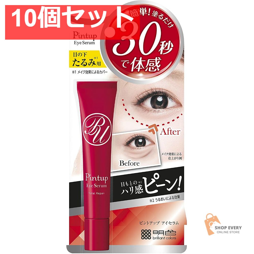 明色化粧品 ピントアップ アイセラム 18g 10個セット まとめ売り