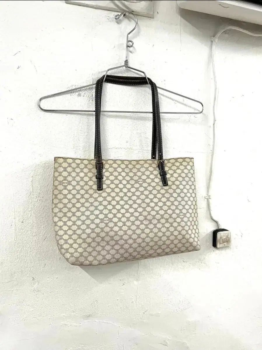 Celine セリーヌ マカダム ショッパーバッグ ショルダーバッグ
