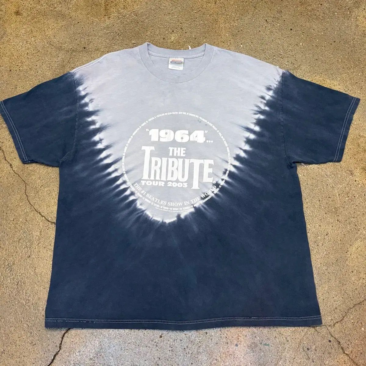 03s アメリカ ヴィンテージ ビートルズ ツリー トリビュート バンド ツアー Tシャツ バンドTシャツ ロックバンドTシャツ