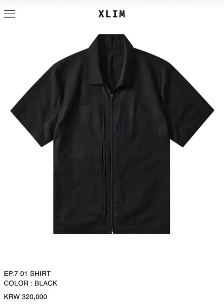 2 XLIM EP 7 01 SHIRT エクスリム 半袖