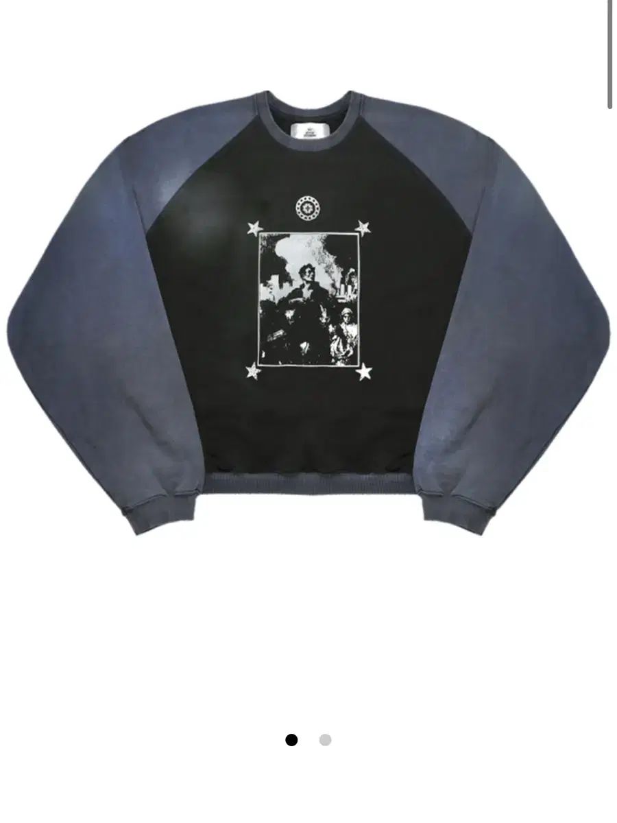mjd X qap Combat Hero Cropped Crewneck