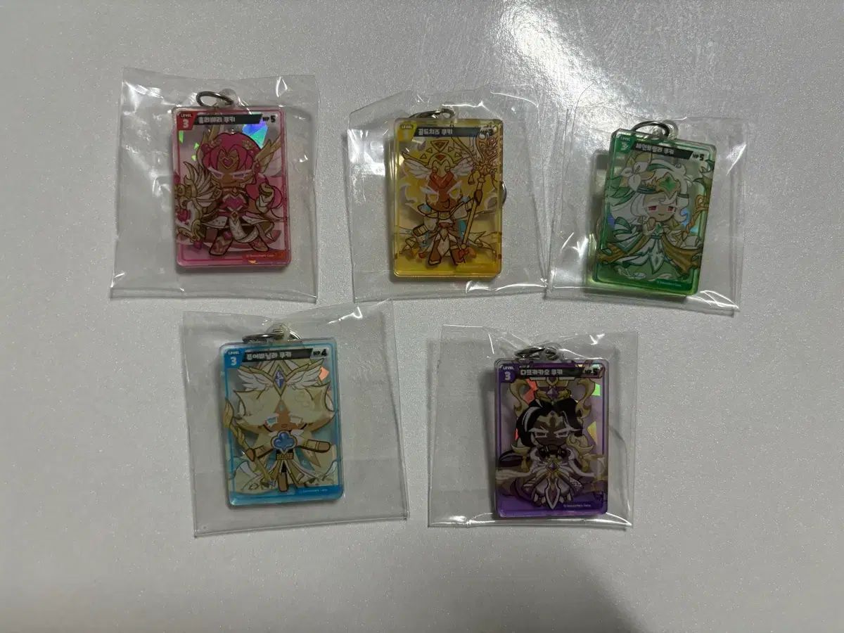 クッキーラン WORLD チャンピオンシップ エイシャント アクリル キーホルダー 5種 まとめ 9,437円