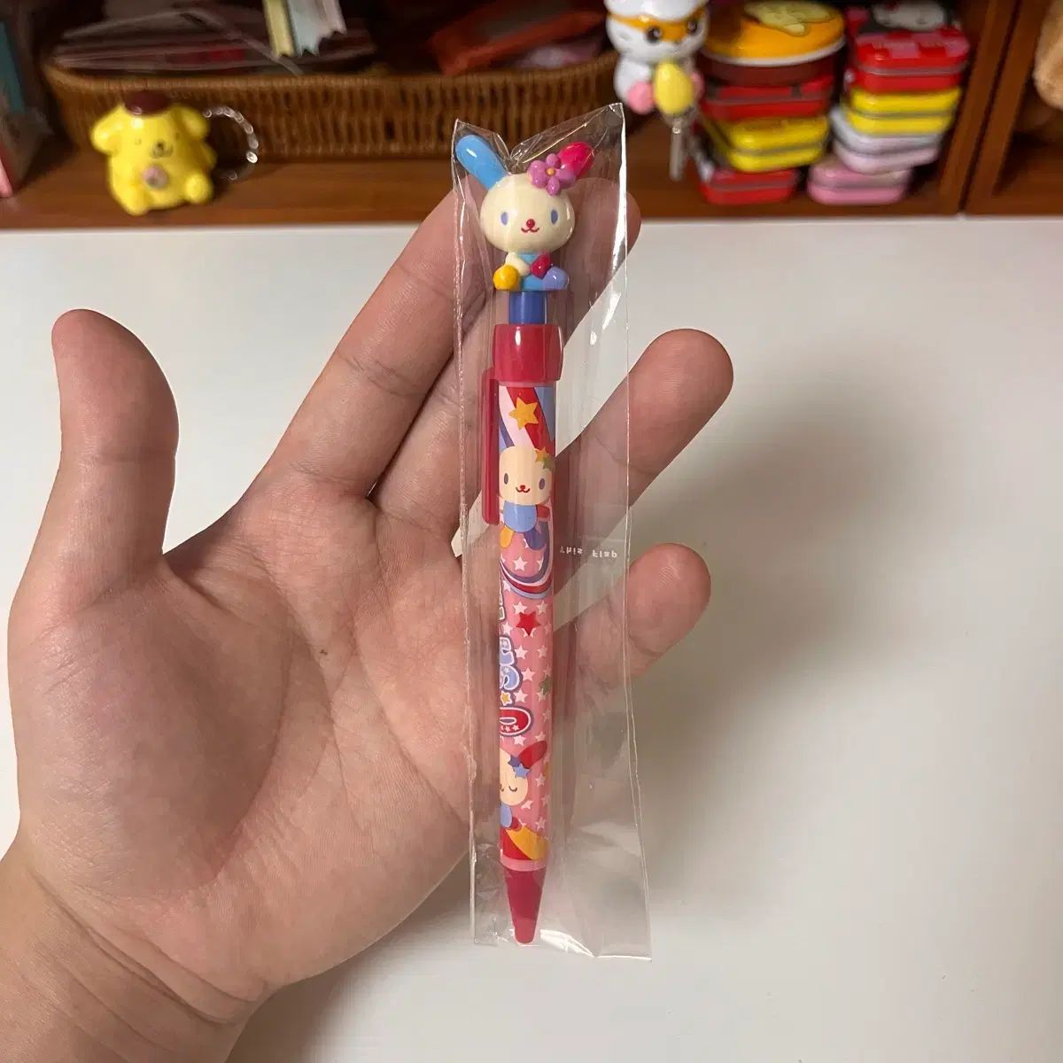 古典サンリオ ウサハナ マスコット シャープペンシル