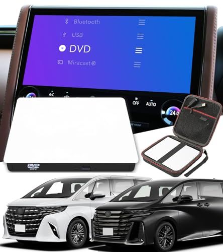 【アルファード/ヴェルファイア40系適用】 OMEGATECH【国内正規品】 車載DVDプレーヤー 車用CDプレーヤー 純正ディスプレイオーディオ カーオーディオプレーヤー プラグアンドプレイ R5.6～ ALPHARD VELLFIRE 期 50718801