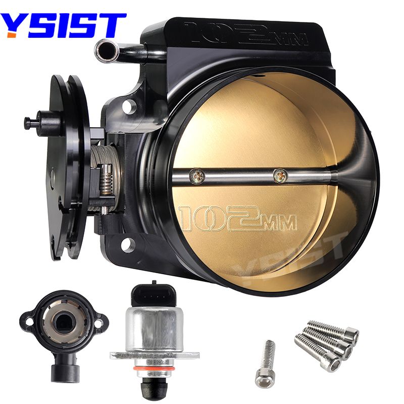 YSIST LS1 LS2 LS3 LS6 LS7 LSX対応 スロットルボディ 92mm/102mm ビレットアルミ製