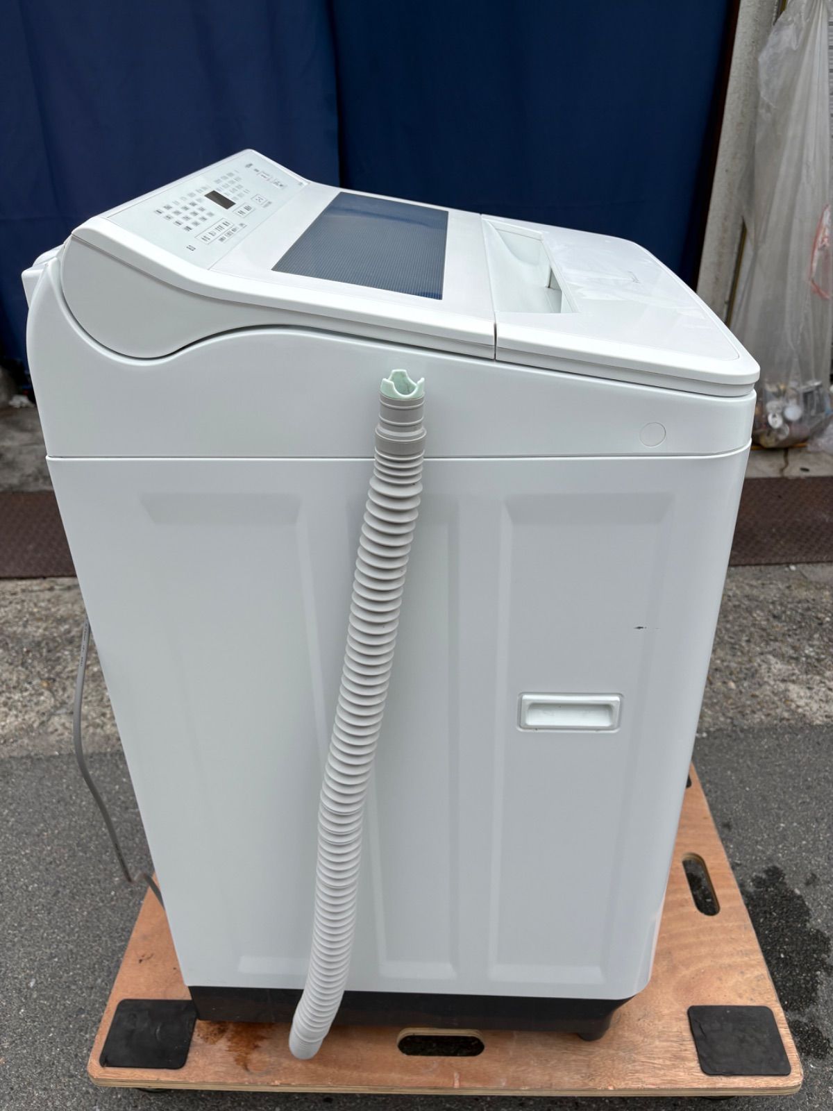 D40M260226　Panasonic パナソニック　洗濯機縦型洗濯機　NA-FA80H9　2021年製 8kg 完全分解洗浄済