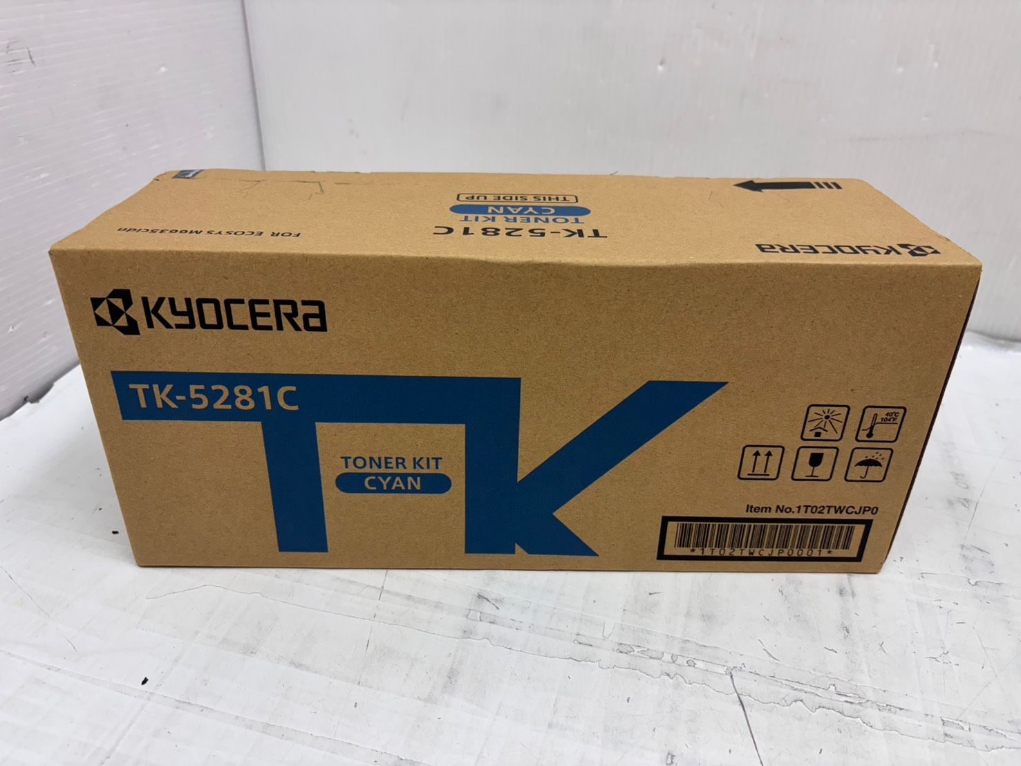 送料無料h15658 京セラ KYOCERA TK-5281Cシアン 純正品 未開封未使用