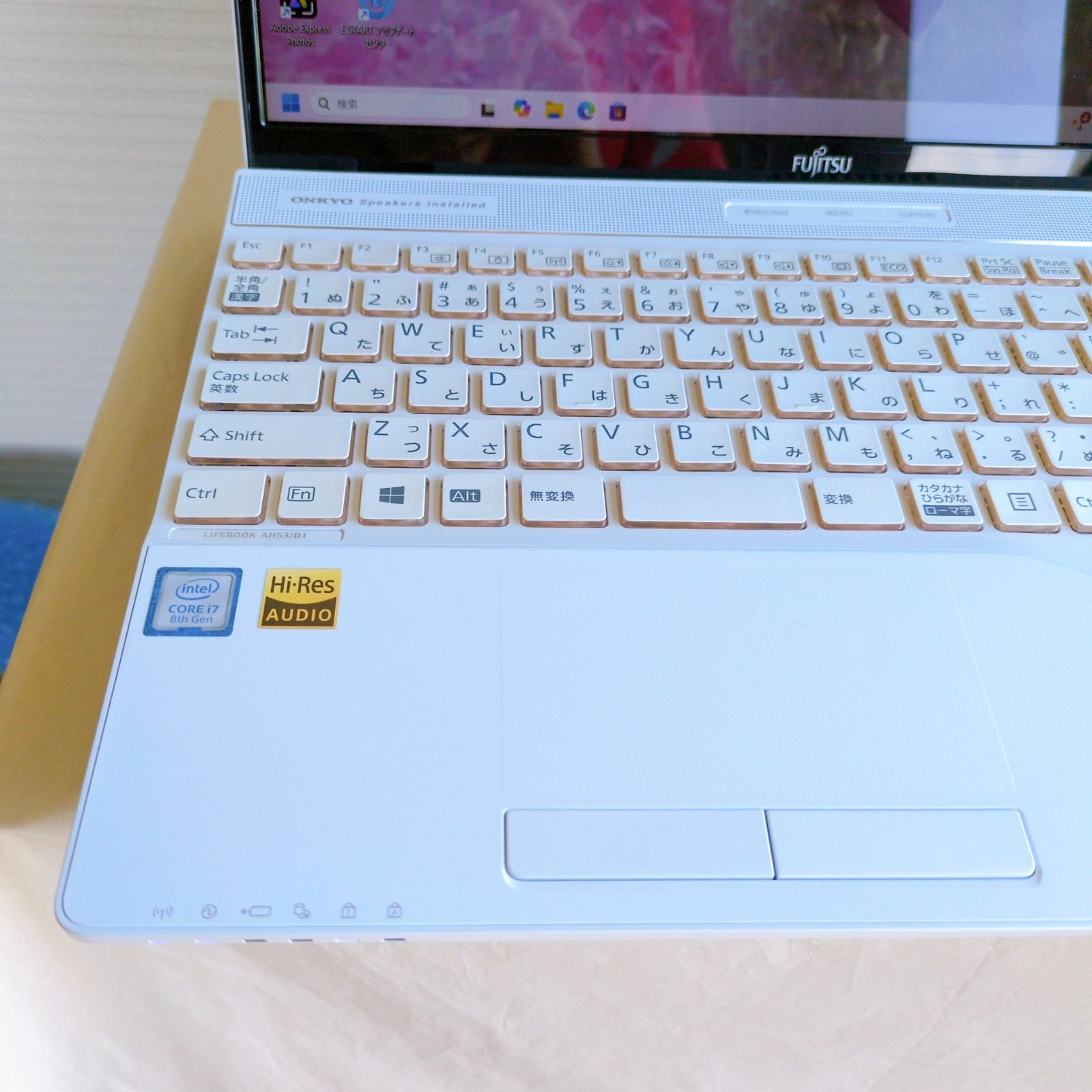富士通 ノートパソコン LIFEBOOK AH53/D1 Windows11 8世代 Core i7
