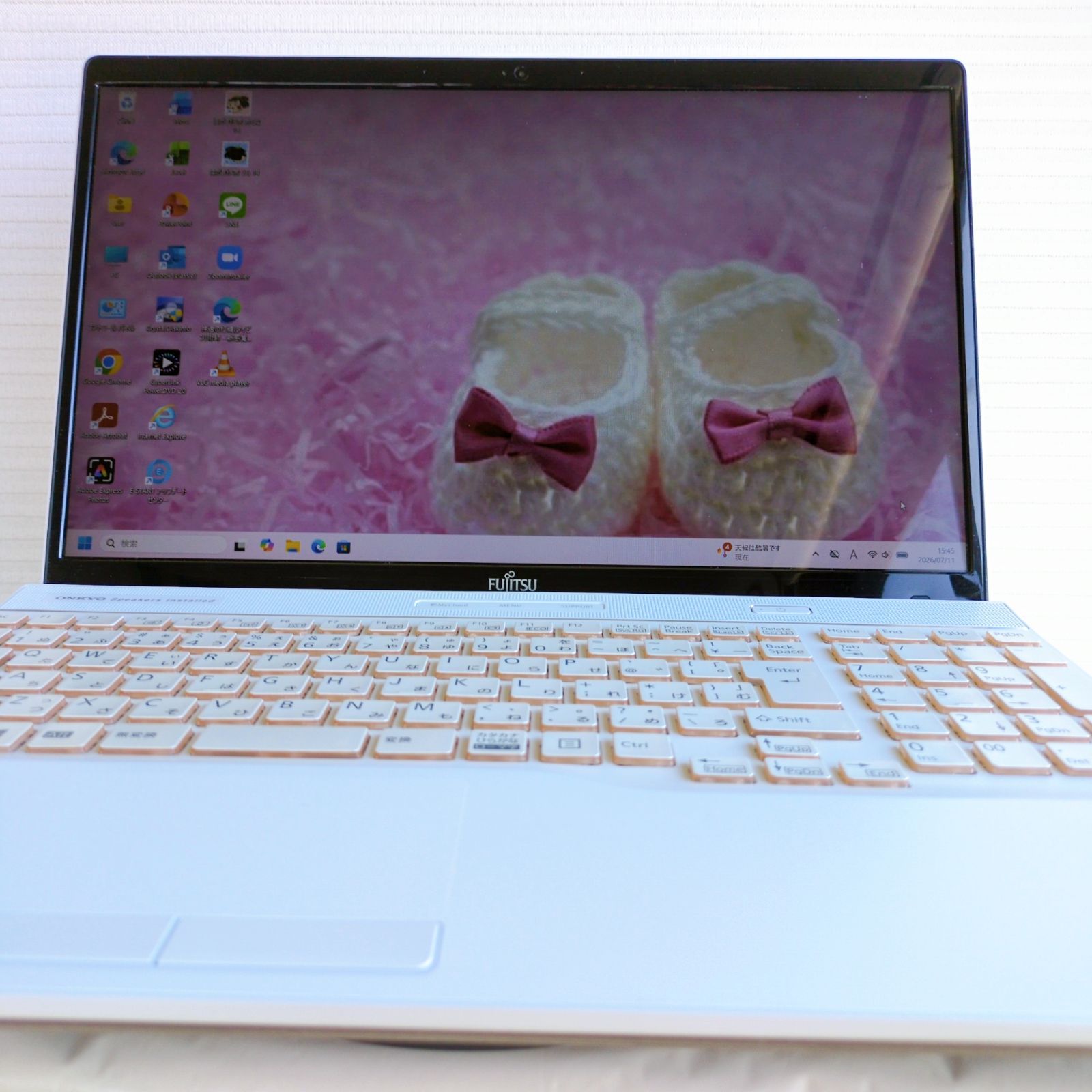 富士通 ノートパソコン LIFEBOOK AH53/D1 Windows11 8世代 Core i7