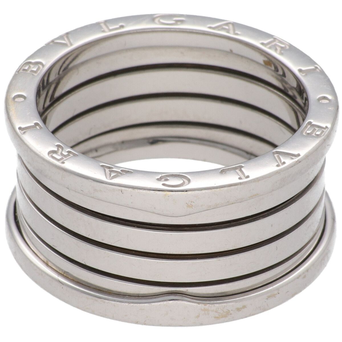 【中古】 BVLGARI ブルガリ ビー・ゼロワン 4バンドリング 63 K18WG ホワイトゴールド 指輪 アクセサリー 24023999 RS 209,900円