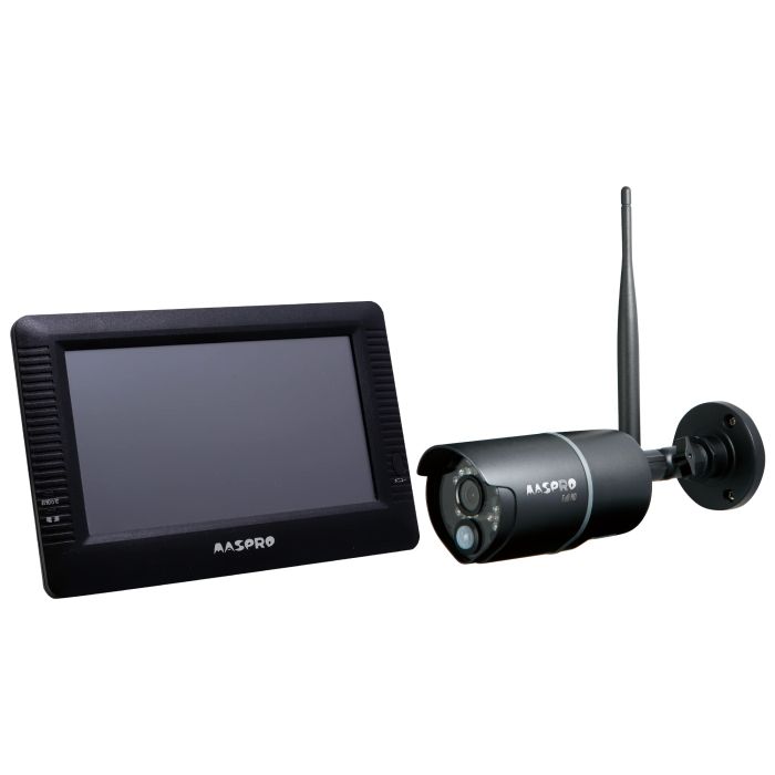 【新品・2営業日で発送】マスプロ電工 モニター＆ワイヤレスHDカメラセット(7インチ・バッテリーレス) EP2WCFM (1801320)