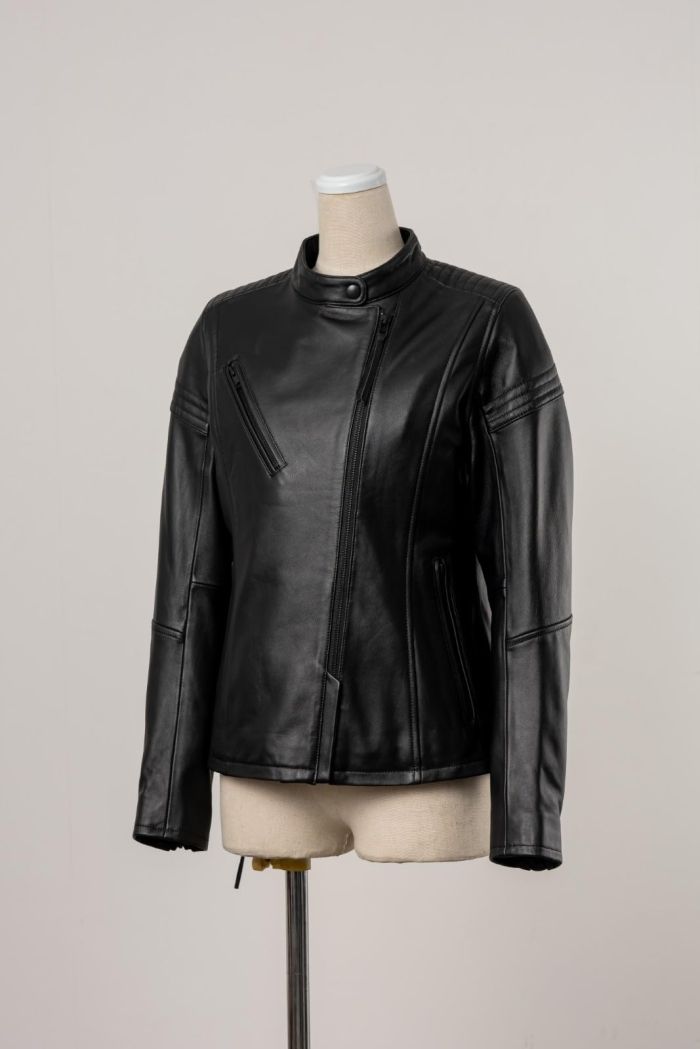 【新品・4営業日で発送】ジェーアンブル ROL18 セミダブルレザージャケット BLACK L サイズ:L カラー:ブラック