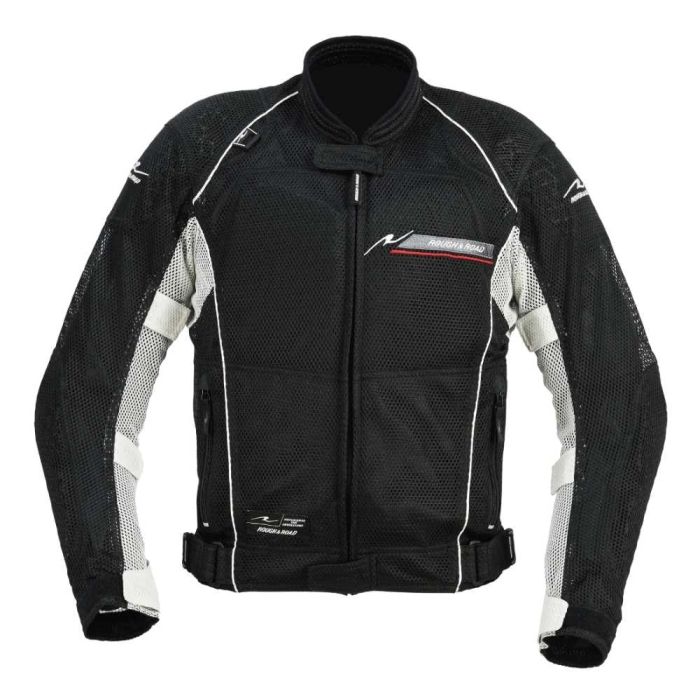 【新品・5営業日で発送】ラフアンドロードスポーツ ダイレクトエアメッシュジャケットFP ブラック／プラチナシルバー M RR7351BK／SVB2 12,359円