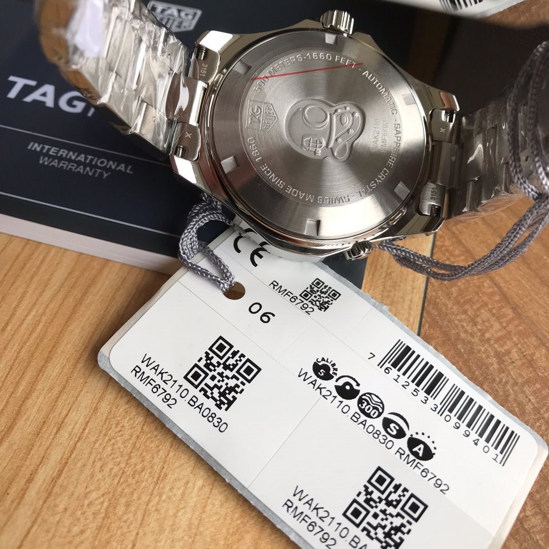 TAG HEUER タグホイヤー アクアレーサー 500m キャリバー5 WAK2110.BA0830 新品 自動巻 500m防水 腕時計