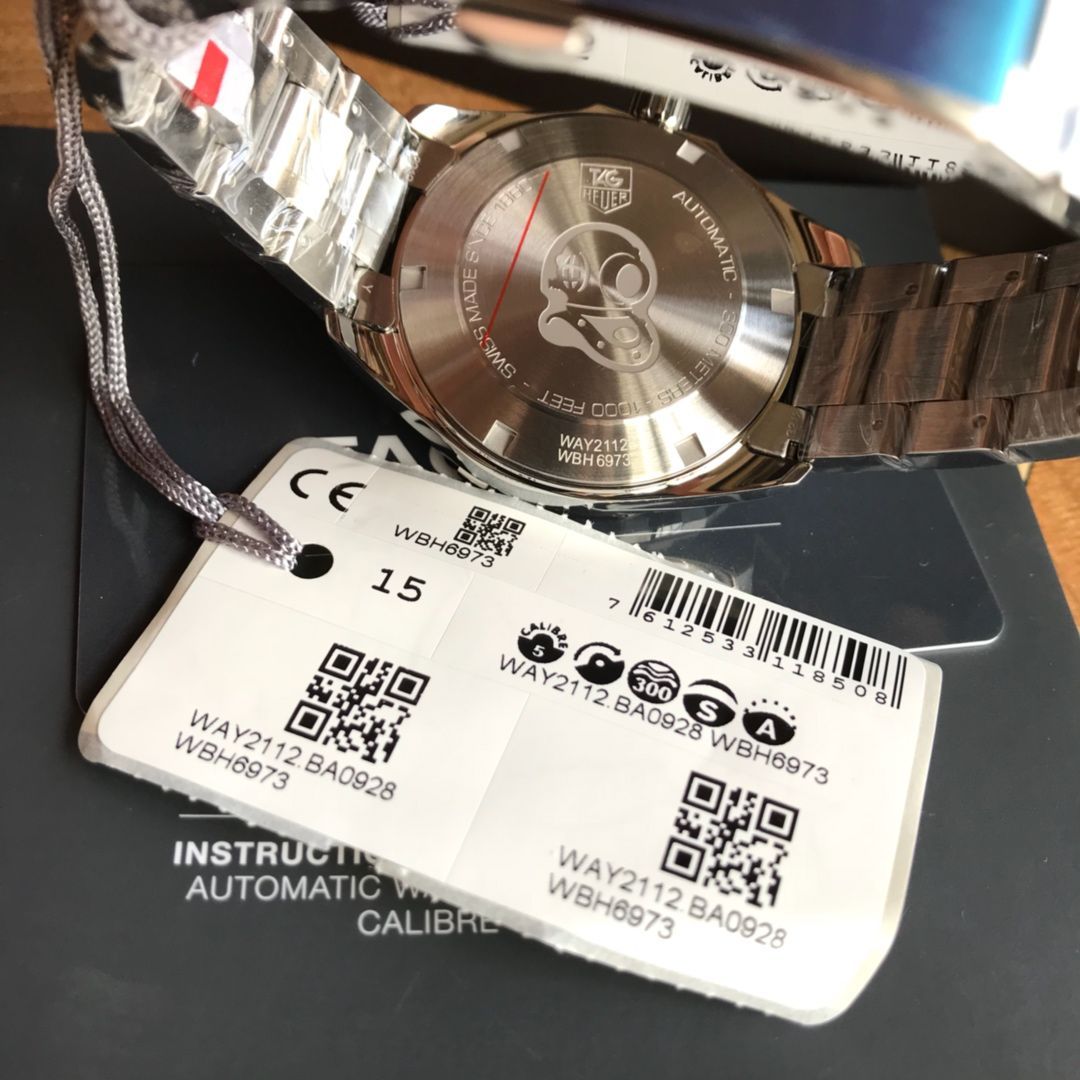 TAG HEUER タグホイヤー アクアレーサー WAY2112.BA0928 新品 自動巻 41mm 腕時計