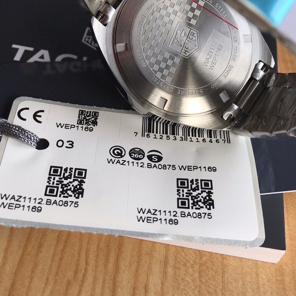 TAG HEUER タグホイヤー フォーミュラ1 WAZ1112.BA0875 新品 クォーツ 41mm 腕時計