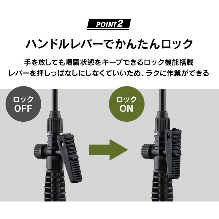 充電式噴霧器 JF-4000 ホワイト/グレー★m cfe817eb