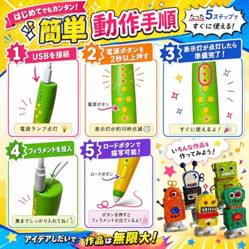 ★新品★【日本企画・国内正規品】【全国TV紹介商品】はじめての3Dペン 子供も安心!先端が熱くならない 3Dペン LP061S|安全設計&簡単操作【WALKS JAPAN】 f24978c8 ★新品★【日本企画・国内正規品】【全国TV紹介商品】はじめての3Dペン 子供も安心!先端が熱くならない 3Dペン LP061S|安全設計&簡単操作【WALKS JAPAN】 f24978c8