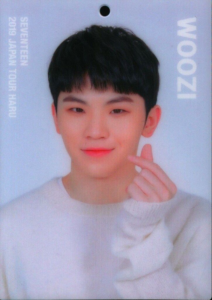 SEVENTEEN 2019 HARU WOOZI トレーディングカード 0095 - メルカリ