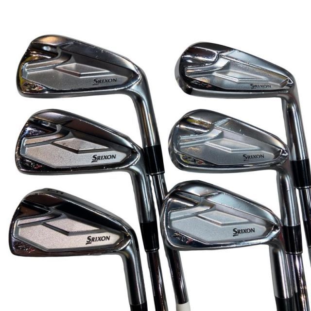 【中古】 ダンロップ SRIXON ZX7 6S アイアンセット IR 純正特注シャフト (フレックスS) メンズ 男性用 右利き 右用 Cランク ゴルフクラブ