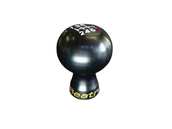 新品 Beatrush(ビートラッシュ)インプレッサ・WRX・フォレスター・レガシィ/6速用 GDB（M12×1.25）用 ジュラコン?製シフトノブ タイプ-GDB（ブラック）【A91212B-GD】