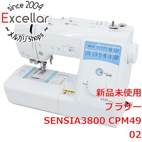 [bn:6] 【新品(開封のみ)】 ブラザー工業　コンピューターミシン SENSIA3800　CPM4902
