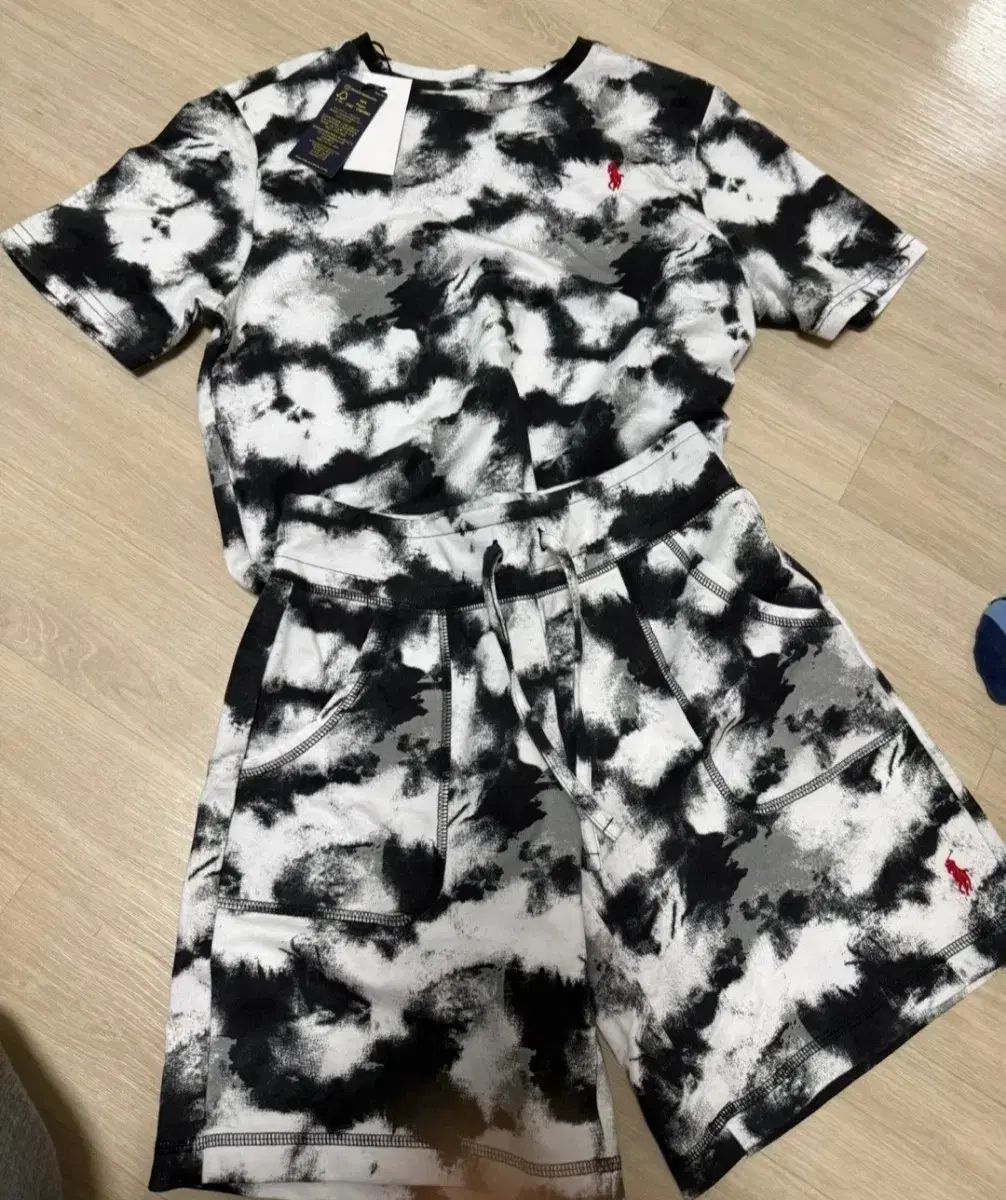 ポロラルフローレン タイダイ 半袖 Tシャツ ハーフパンツ セット M