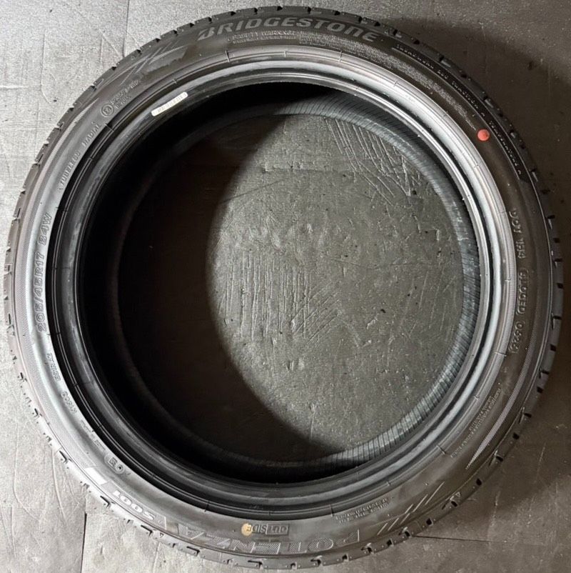 イボ付き　2026年製 約9.9分山 ブリヂストン　BRIDGESTONE ポテンザ　POTENZA S001 205/45R17 2本 h_2679