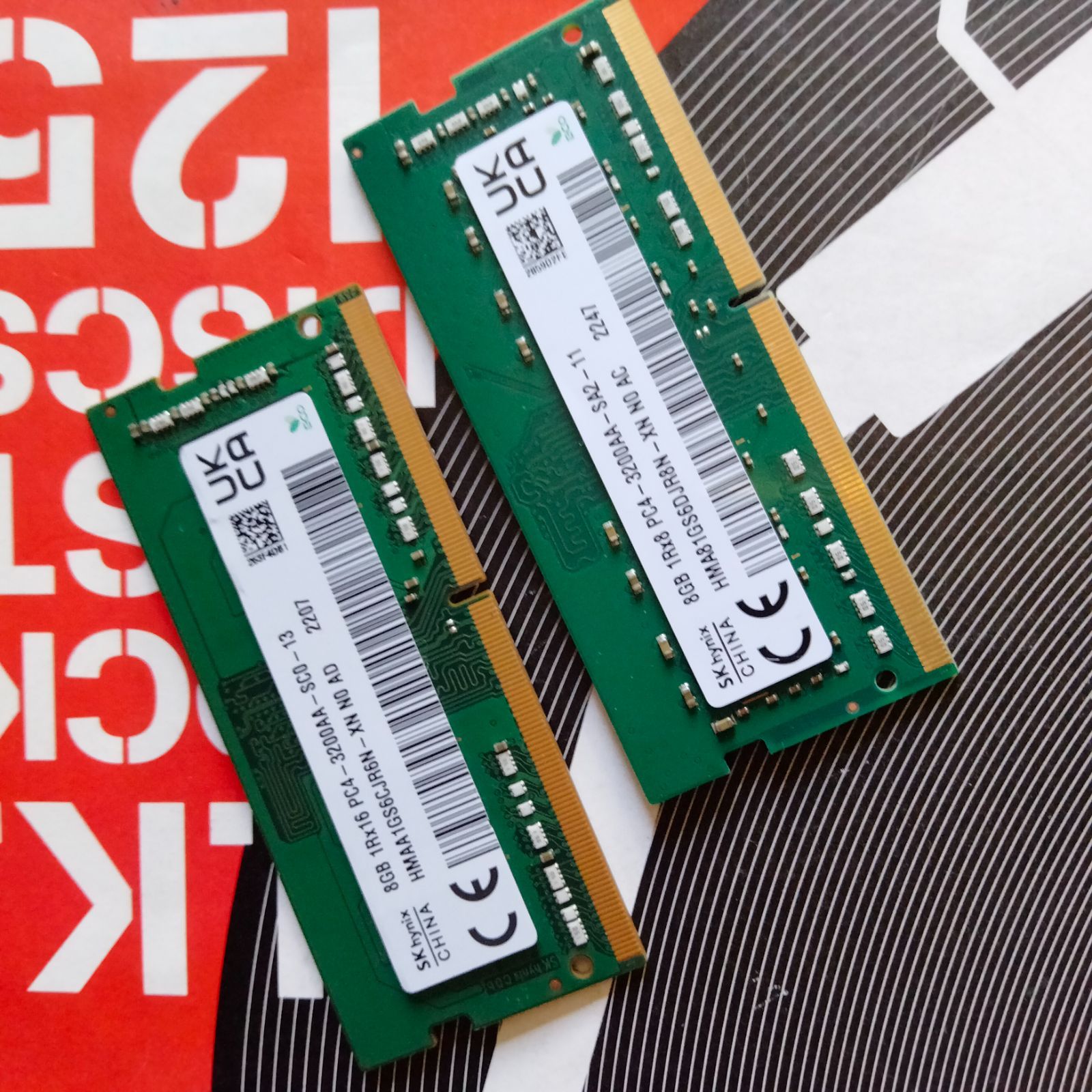 SK Hynix DDR4 16GB(8GBx2) PC4-3200AA 中古 - メルカリ