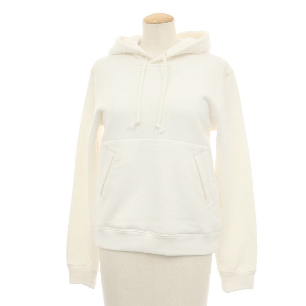 【中古】コムデギャルソン ガール COMME des GARCONS GIRL × 高橋真琴 2022年秋冬 プルオーバー パーカー ホワイト【サイズM】【レディース】