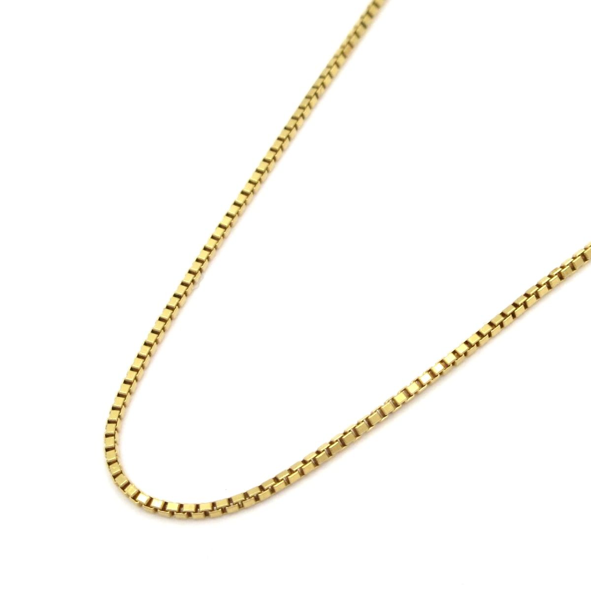 Unbranded(ノーブランド) ネックレス美品 K18YG 総重量2.3ｇ