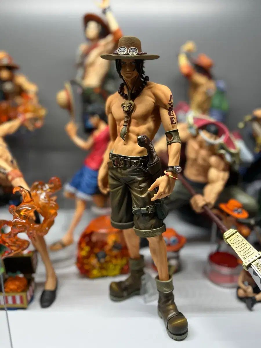 ONE PIECE SMSP エース セピアCOLOR フィギュア