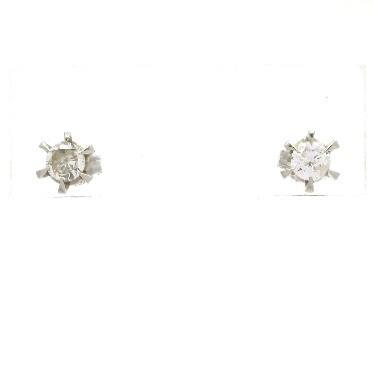 Unbranded(ノーブランド) ピアス美品 Pt900×ダイヤ
