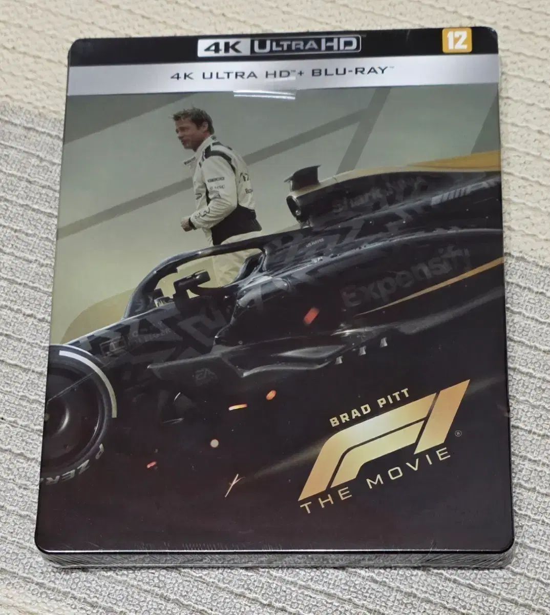 ブラッド・ピット F1 4K スチールブック ブルーレイ Blu-ray 未開封