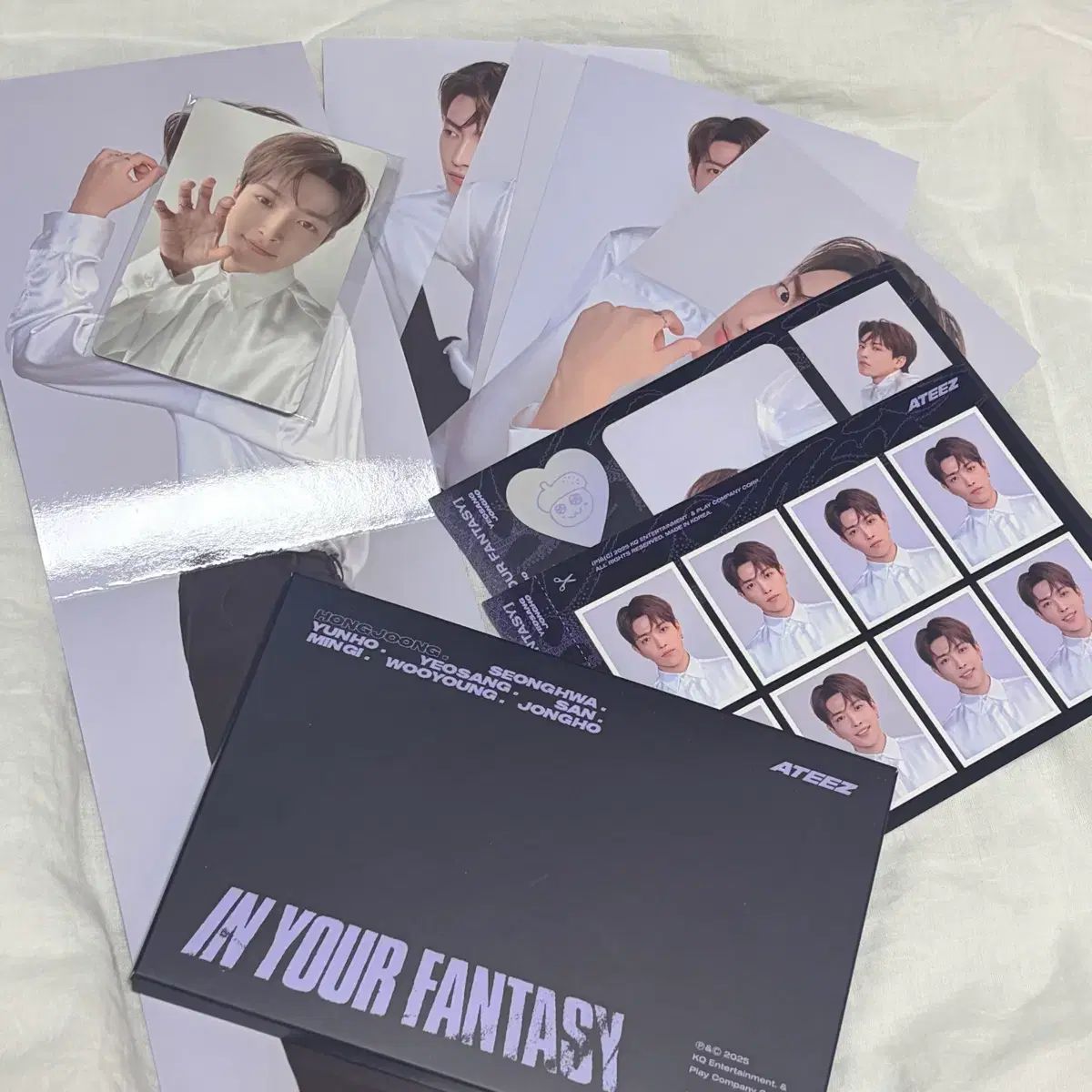 ATEEZ in your fantasy アジツ トレカ ホンジュン トレカ〇) ATEEZ(エイティーズ・アチズ) IN YOUR PHANTASY フォト