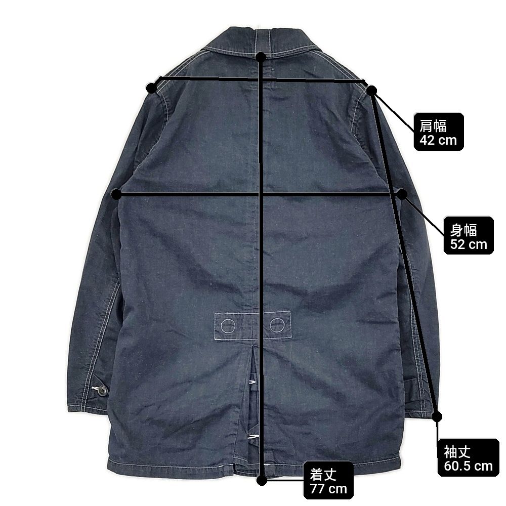 RED EAR/Paul Smith コットンリネン ジャケット インディゴ染め サイズ