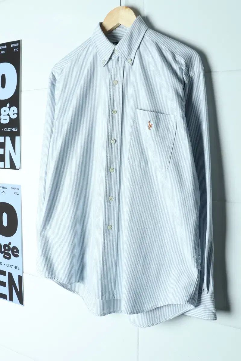 (XS-M) ポロラルフローレン シャツ 90年代 USA 더-H34741