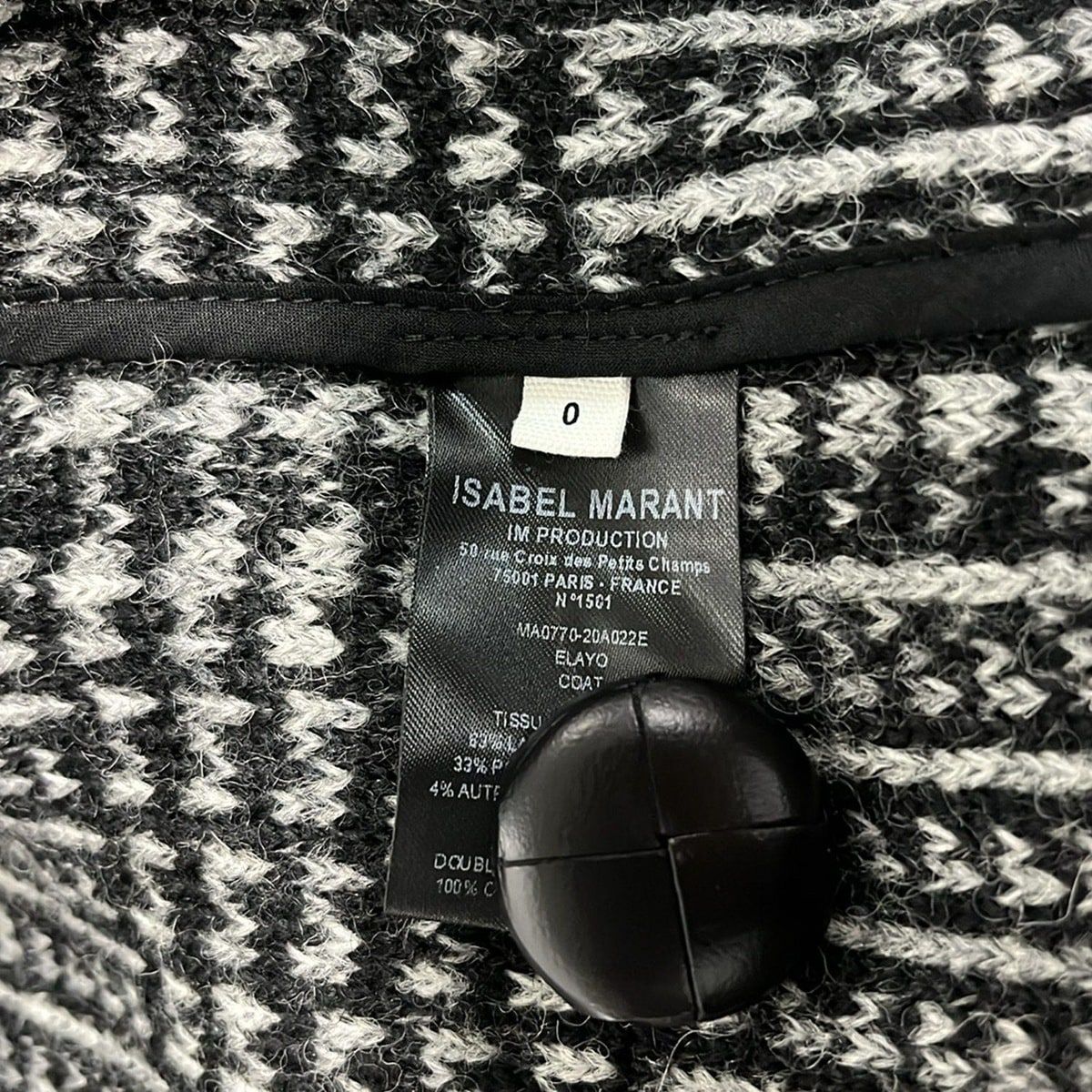 ISABEL MARANT ETOILE(イザベルマランエトワール) コート サイズ0 XS