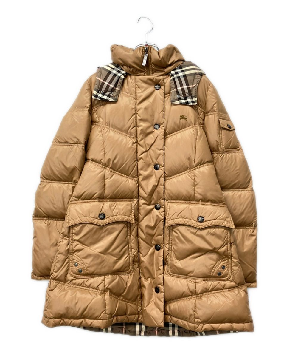 バーバリーブルーレーベル 4way ダウンコート レディース SIZE 40 BURBERRY BLUE LABEL